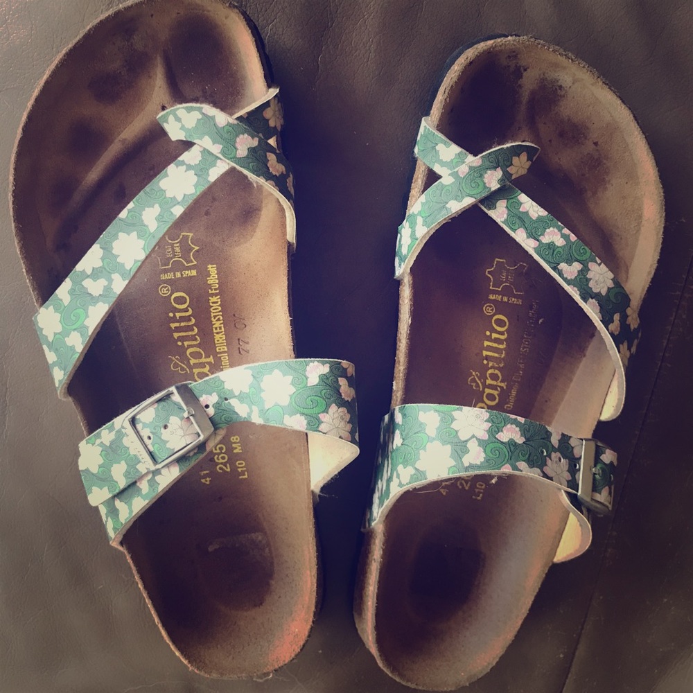 Birkenstock Papillo sandals size 10